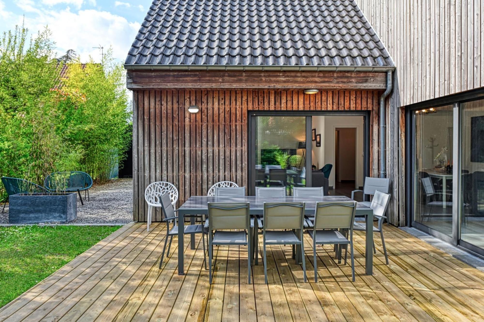 Villa Contemporaine 7 Minutes Du Centre De Lille มาร์ค-ออง-บาโรล์ ภายนอก รูปภาพ